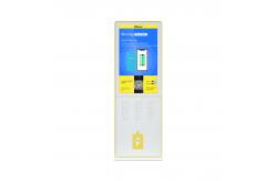 China GPRS Mobile Phone Charging Kiosk 5000mah 24 Ports With 43inch Screen supplier