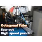 High Precision Roller Shutter Door Forming Machine For Octagonal Tube Customized Cutting for sale