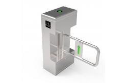 China Access Control Swing Gate Turnstile Full Automatic Waist High Turnstile supplier