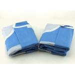 China Reinforced Disposable Hospital Gowns , Anti Static Disposable Examination Gowns manufacturer