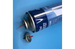 China Normal Temperature Gas Lighter Refill Valve with Mounting Cup Down Dimples supplier