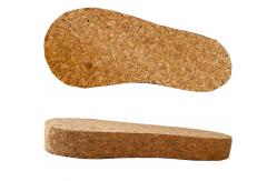 China Tearproof Natural Cork Sole Wedges Insoles Flexible Lightweight 5000pcs supplier