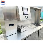 China 1.8 Meters Long Custom Made Automatic Bubble Tea Preparing Refrigerate Working Counter Milktea Bar Bubble Tea Machine manufacturer