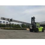 Duplex Mast 10 Ton Diesel Engine Forklift With Glass Lifting Skewer for sale