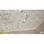 Customizable Color Aluminum Triangular Clip In Ceiling 1000x1000x1000mm