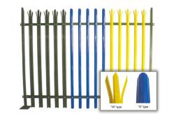 China Steel Palisade Wire Mesh Fence Panels High Security Powder Coated Surface supplier