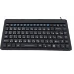 No Mounting 87 Keys Medical Silicone Keyboard IP68 Waterproof EN55022