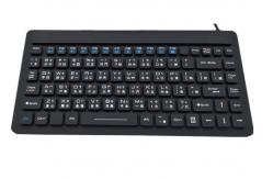 China No Mounting 87 Keys Medical Silicone Keyboard IP68 Waterproof EN55022 supplier