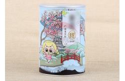 China Air Proof Food Grade Paper Composite Cans Green Tea Can Reusable Anti - Rust supplier