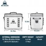 15.7in*10.6in*12.8in Multi Purpose Insulated Bag With 840DTPU Lining