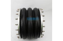China Heavy-Duty Equipment Air Spring 3H480312 with Flange Ring Triple Convoluted supplier