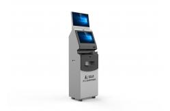 China Multi Touch Screen Cash Payment Kiosk Wall Mounted With Encrypting Pin Pad supplier