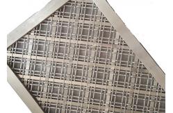 China Frame Design SS Architectural Wire Mesh Space Partiton With Antique Finished supplier