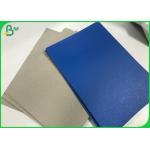 White / Black Lined Cardboard 1mm 2mm Grey Backing Board Sheet 70 * 100cm