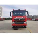 JP18 HOWO Water Tower Fire Truck 16kW/T Sinotruk Foam Fire Truck for sale