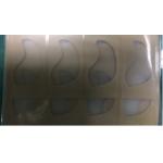 0.50mm Die Cut Products Translucent PVC Light Diffuser With Double Adhesive Tape for sale