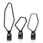Marble Abstract Metal tabletop Sculpture Decorative Art Craft for sale