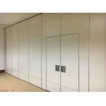 Aluminum Frame Interior Wood Acoustic Folding Partitions 13000 mm Height for sale