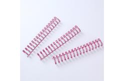 China 3/4 Inch Electroplated Double Loop Binding Consumable For Paper Documents supplier