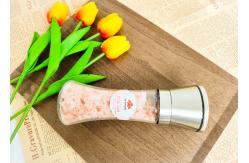 China Durable Glass Grinders with Plastic Cap Glass Bottle Customizable Colour supplier