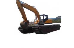 China 20 Ton Amphibious Excavator Swamp Buggy For Wetland Digging supplier