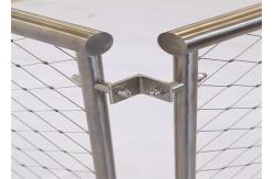 China 100m Length High Level Protective Wire Rope Net For Ensuring Safety supplier