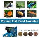 Vacation Timer Aquarium Automatic Feeder For Electric Adjustable Fish Food Dispenser
