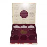 Rectangle Cardboard Paper Gift box , 9 Compartment Tea Box Cutomized Sizes