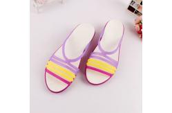 China Ladys Tpu Upper Open Toe Eva Wedge Sandals supplier