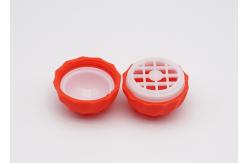 China Empty Egg Shape Glossy Lipstick Container 7g Plastic Round Ball Lip Balm Tube supplier