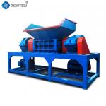 Waste Tire Clothes Shredder Garbage Plastic Double Shaft Shredder for sale