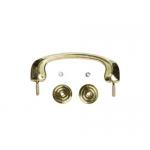 European Style Plastic Coffin Handles PP Recycle Material With Steel Wire for sale