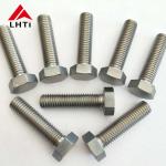 Durable Hex Titanium Nuts And Bolts M3-M36 Size DIN 933 Grade 2 Anodized Color for sale
