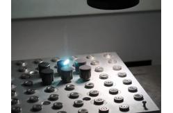 China PCD Cutters Use Fiber Laser Engraving Machine With CCD System supplier