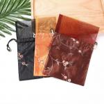 16*23 Cm Chinese Silk Brocade Jewelry Pouch Wedding Favor Drawstring Candy Bags for sale