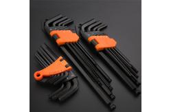 China Blackened Allen Hex Key Lengthened With Magnetic Head Wrench Set supplier