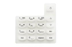 China 90 Shore A Silicone Numeric Keypad For Electronic Equipment supplier