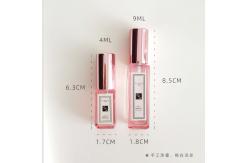 China Rose Gold Portable Refillable Atomizer Travel Perfume Fine Mist Sprayer Bottle supplier