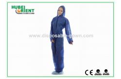 China Dustproof Disposable Protective Coverall With Hood supplier