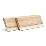 75 Durometer Wooden Screen Printing Squeegee Ink Scraper 25*5