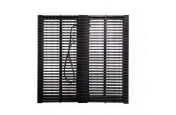 China 75% Transparency P3.91 Glass LED Curtain Wifi Poster SMD3528 supplier