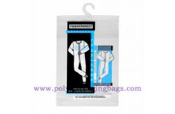 China EVA PVC Underwear Plastic Packaging Poly Bags With Hanger Hook supplier
