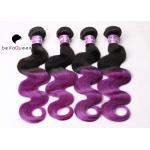 Professional Brazilian 6a Remy Curly Body Wave Hair Extension / Human Hair Weave for sale