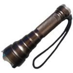 Durable Emergency Cree LED Flashlight , Tactical Rechargeable LED Flashlight for sale