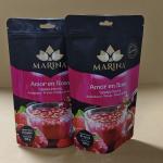Premium Rose Fruit Blend Tea Packaging Bags Custom Sizes Food Grade High Barrier for sale