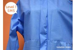 China Standard Level 1 Disposable Isolation Gowns SMS Basic Health Care supplier