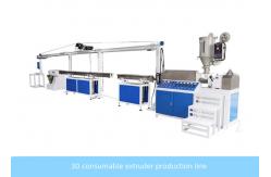 China PLC Control 380V PLA Extruder Cable Extrusion Line With 3D Printing supplier