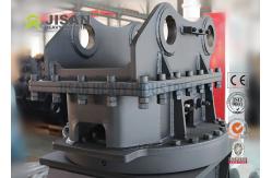 China Hydraulic Stone Square Rotating Demolition Grapple , Excavator Sorting Grab supplier