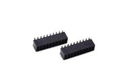 China Straight 1.27mm Female PCB Connector Double Row SMT Female Header supplier