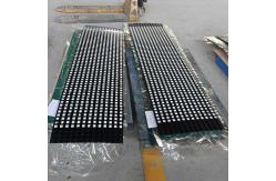 China Cn Bonding Layer Pulley Ceramic Rubber Lagging For Conveyor System supplier